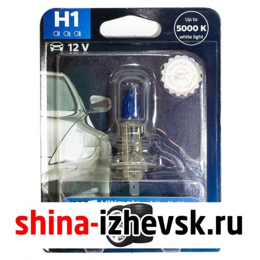 Лампа галогеновая PHILIPS — H1-55 Вт-5000К, 1 шт. в Ижевске